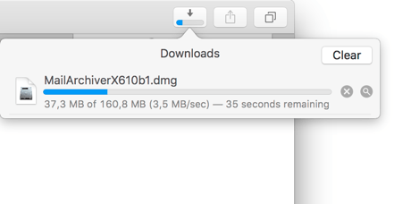 Download ist durchgeführt