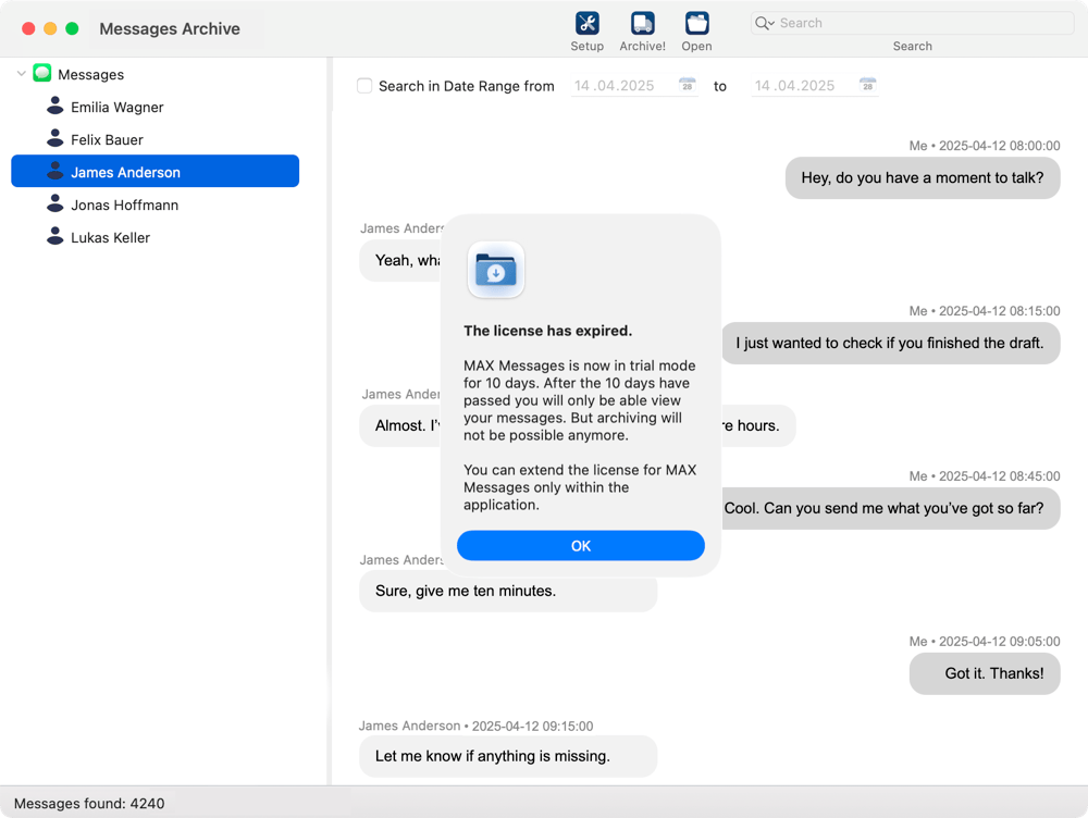 License expired for old license